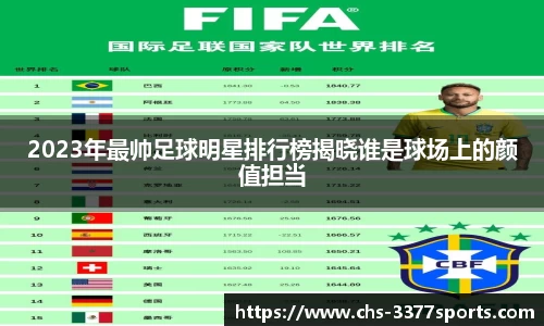 2023年最帅足球明星排行榜揭晓谁是球场上的颜值担当
